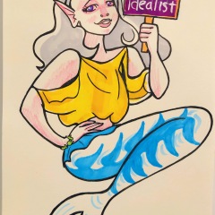 Idealist mermaid