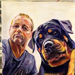 Dog Painting 6